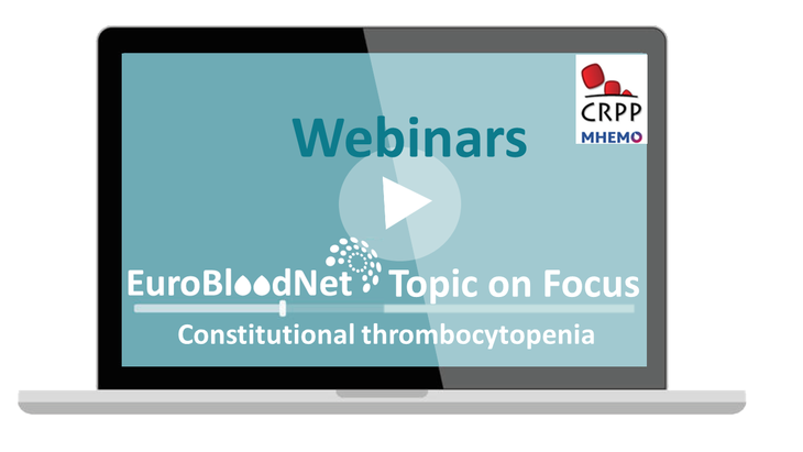 ERN-EuroBloodNet Topic on Focus on Constitutional thrombocytopenia for health professionals has started!